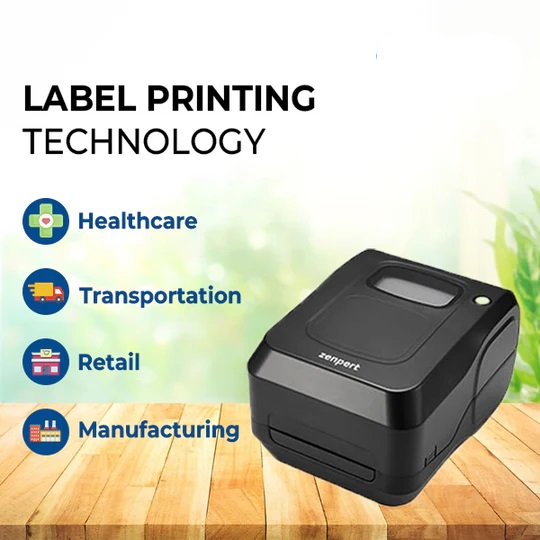 Zenpert 4T530: Thermal Transfer & Direct Label Printer