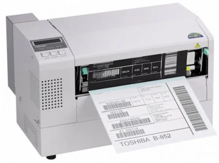 TOSHIBA B-852-TS22-QP-R Desktop Label Printer